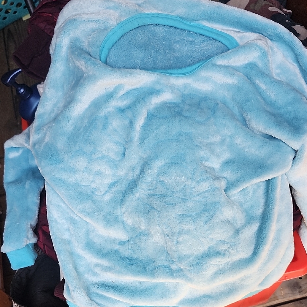 Disney Stitch Blue Fleece Top